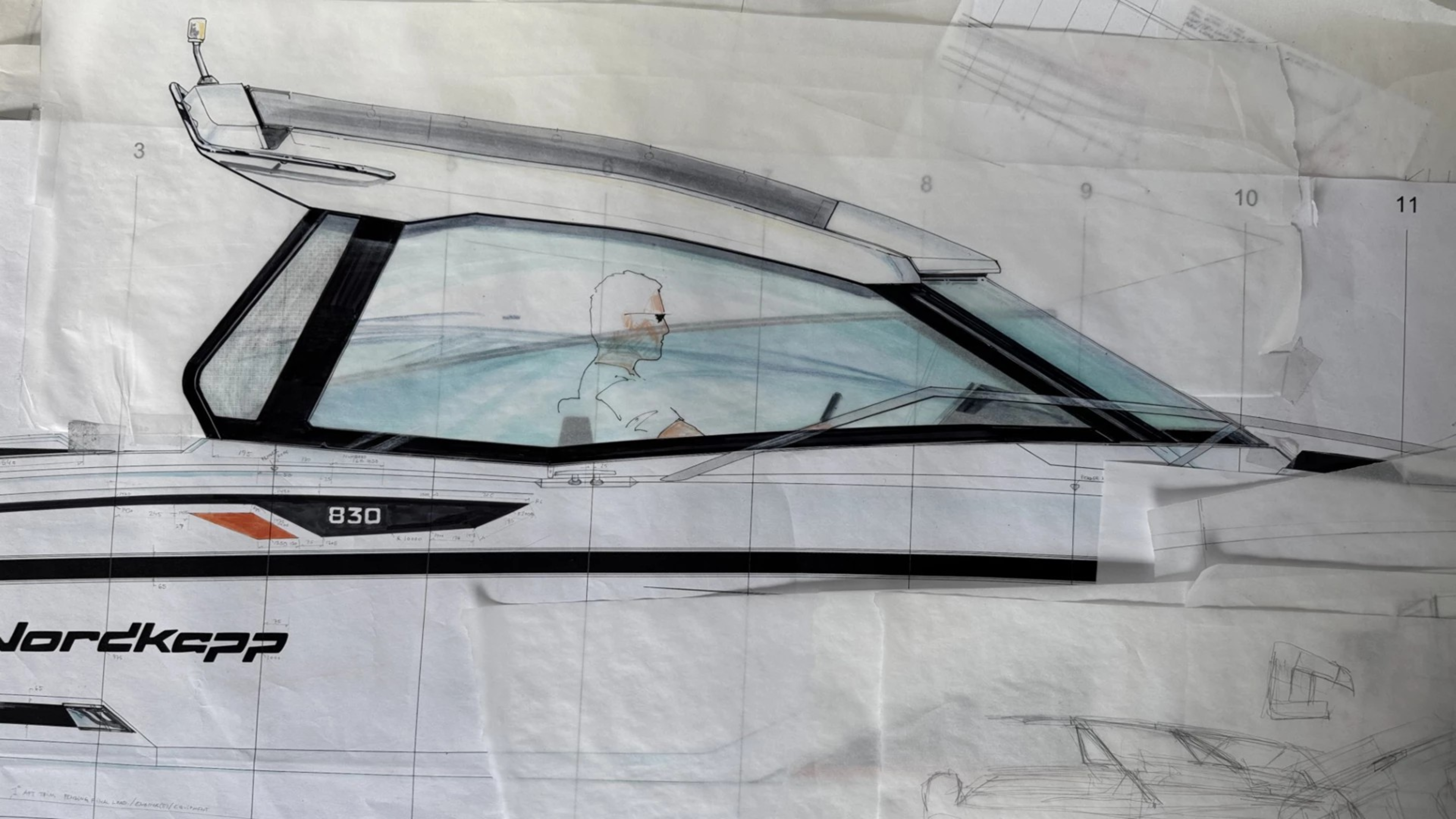 Follow Comtesse 830 from the drawing table to the workshop